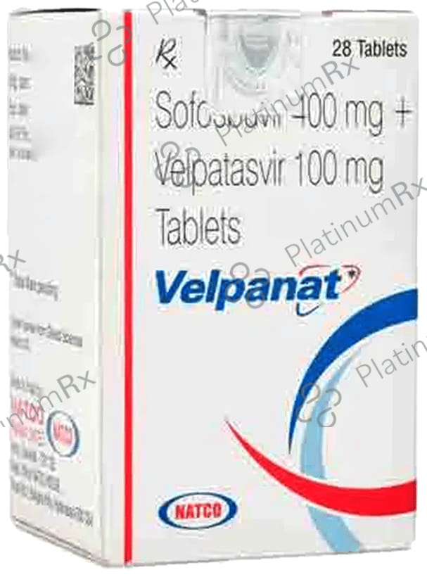Velpanat 400/100mg Tablet 28s