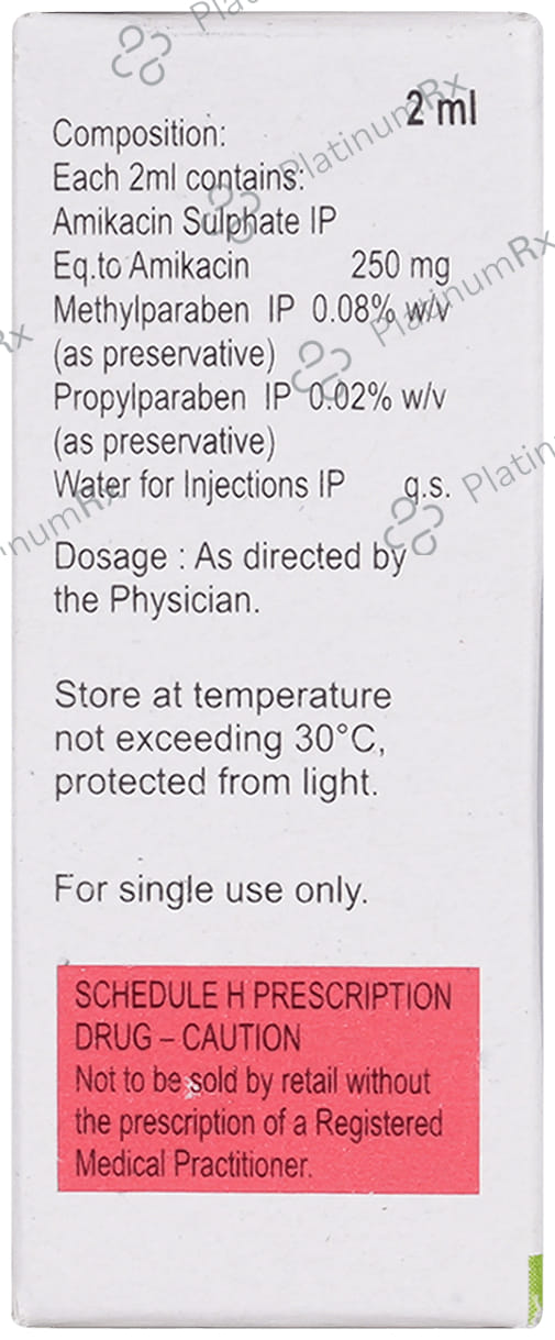 Alfakim 250mg Injection 2ml