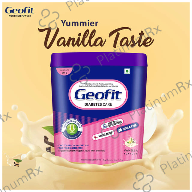 Geofit Diabetes Care Powder Vanilla