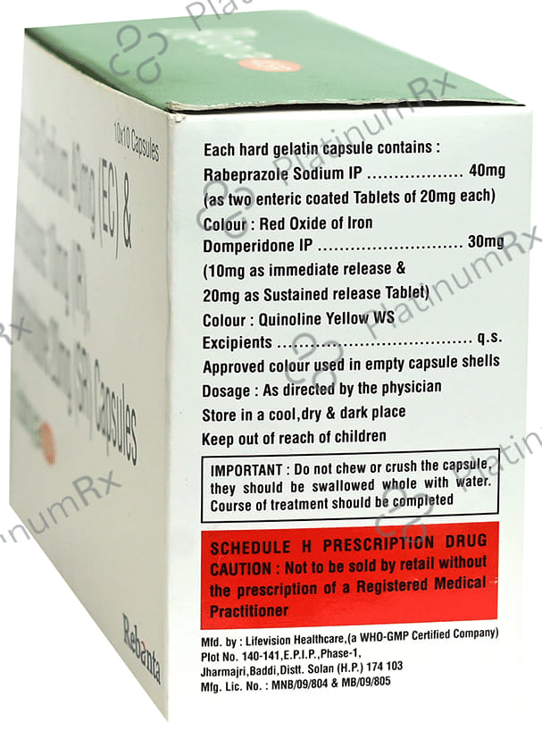 Roboxa 30/20mg SR Capsule 10s