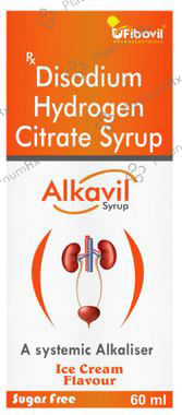 Alkavil Ice Cream Sugar Free Syrup 60ml