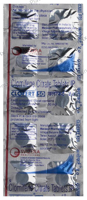 Clofert 50mg Tablet 10s
