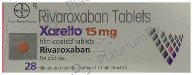 Xarelto 15mg Tablet 28 Tablet