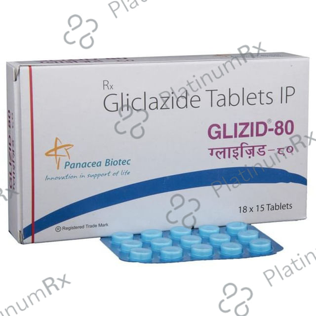 Glizid 80mg Tablet 15s