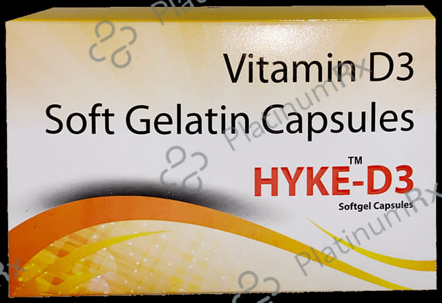 Hyke-D3 Softgel Capsule