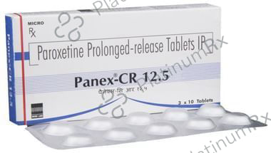 Panex CR 12.5mg Tablet 10s