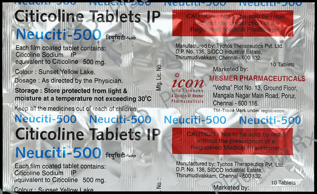 Neuciti 500mg Tablet 10s