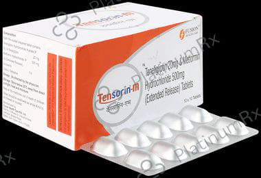 Tensorin M 500/20mg Tablet 10s