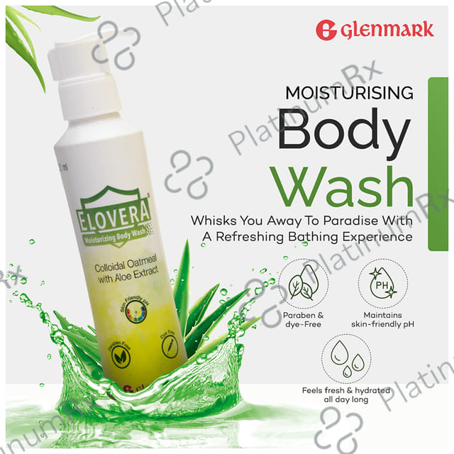 Elovera Moisturizing Paraben Free Body Wash 150ml