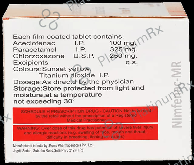 Nimfenac MR Tablet 10s