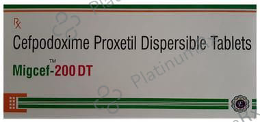 Migcef 200 DT Tablet