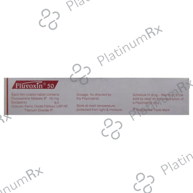 Fluvoxin 50mg Tablet 10s