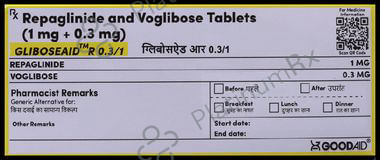Gliboseaid R 0.3/1 Tablet