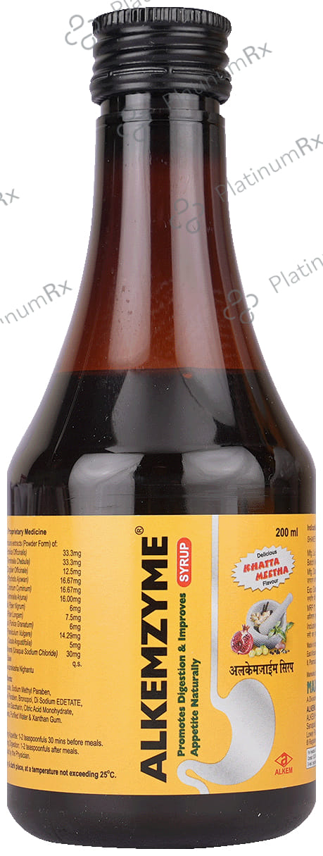 Alkemzyme Syrup 200ml