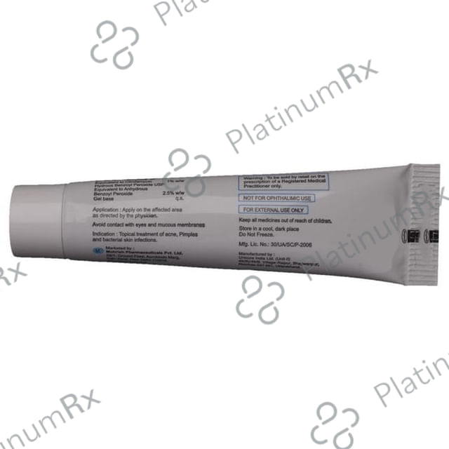 Aclind BP 2.5% Gel 15gm