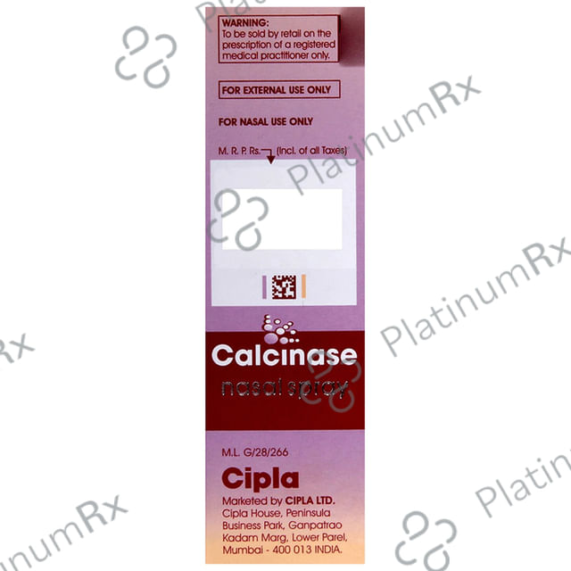 Calcinase 200IU Nasal Spray 3.7ml