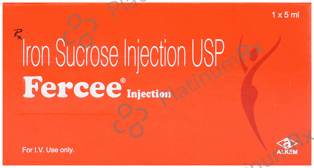 Fercee 100mg Injection 5ml
