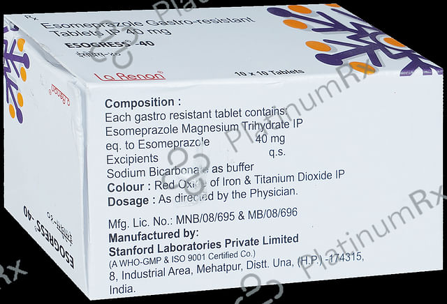 Esogress 40 Tablet