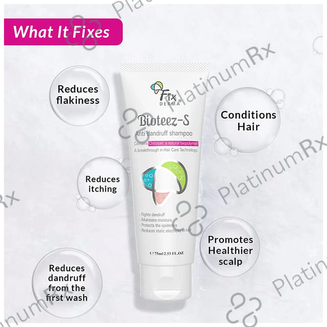 Fixderma Bioteez-S Anti-Dandruff Shampoo