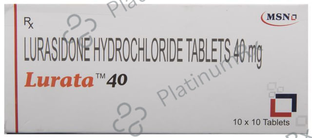 Lurata 40mg Tablet 10s