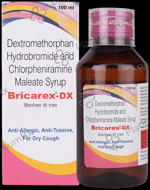 Bricarex DX 4/10mg Syrup 100ml