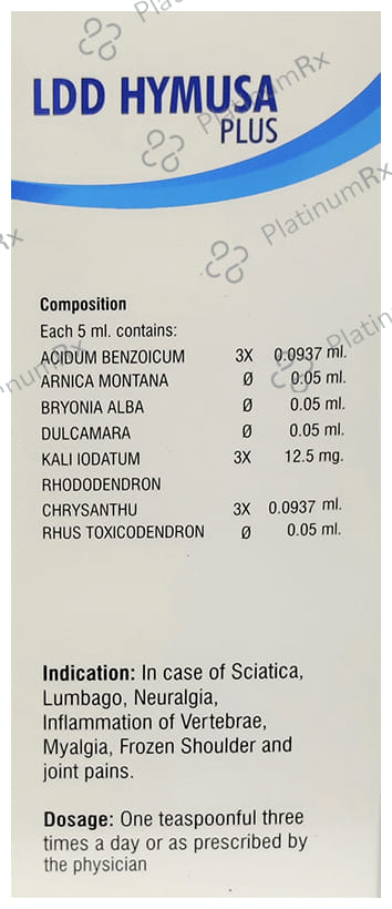 LDD Bioscience LDD Hymusa Plus Syrup