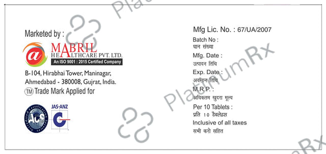 Dizitor MD Tablet