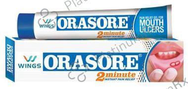 Orasore Mouth Ulcer Relief Oral Gel 12gm
