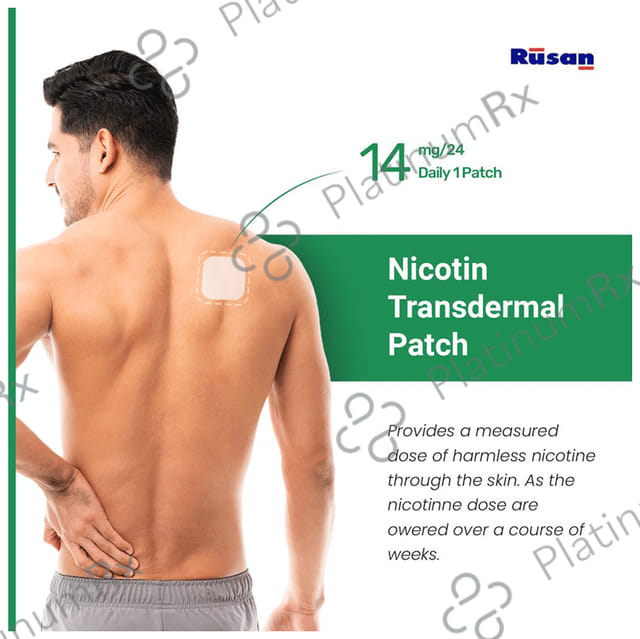 2baconil TTS20 14mg Step 2 Nicotine Transdermal Patch 7s