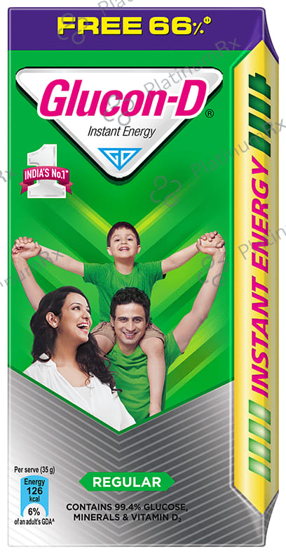 Glucon D with Glucose Flavour Regular 125gm