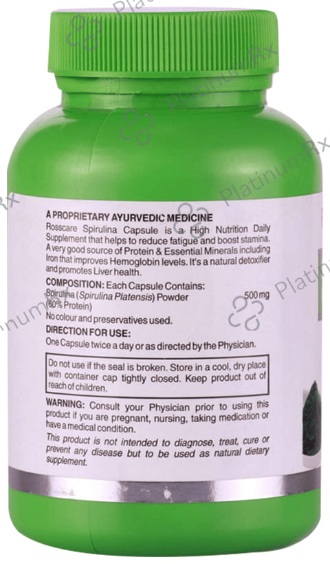 Rosscare Spirulina Capsule