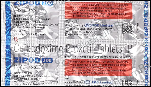 Zipod 200mg Tablet 10s