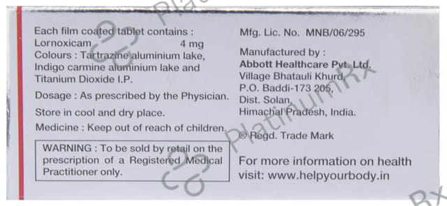 Lorsaid SD 4 Tablet