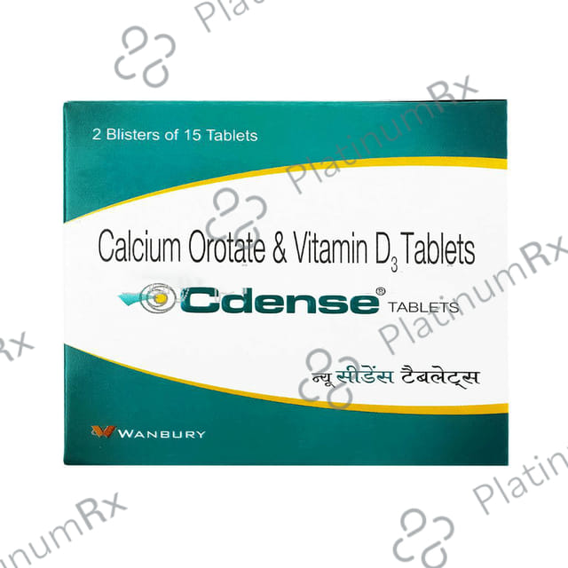 New Cdense 740mg/1000IU Tablet 15s