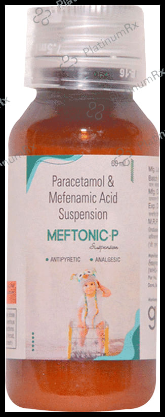 Meftonic P 50/125mg Oral Suspension 60ml