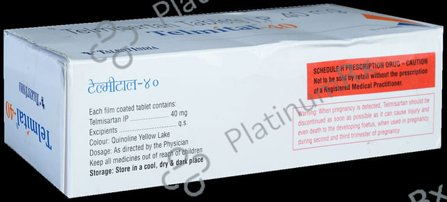 Telmital 40 Tablet