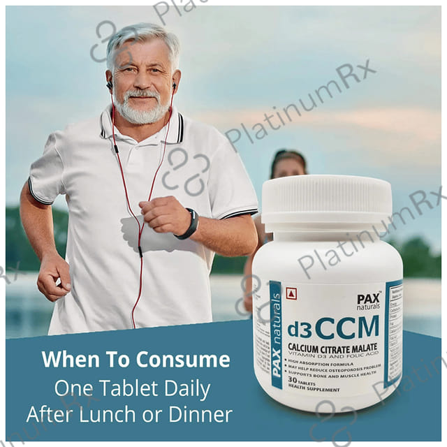 Pax Naturals D3 CCM Tablet 30s