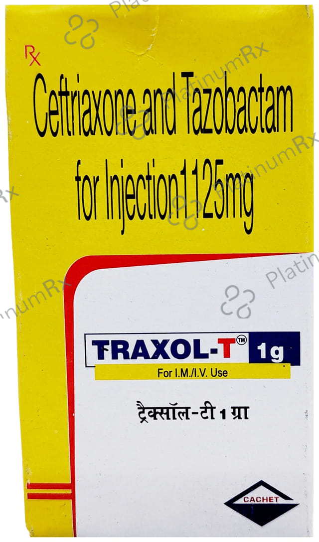 Traxol T 1000 mg/125 mg Injection