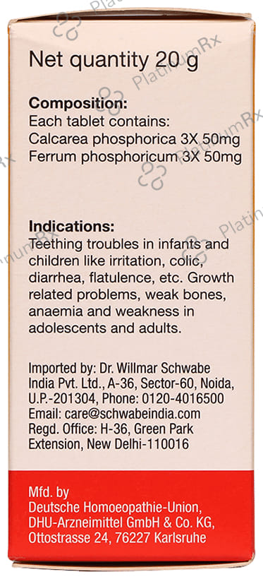 Dr Willmar Schwabe Germany BC 21 Biocombination Tablet