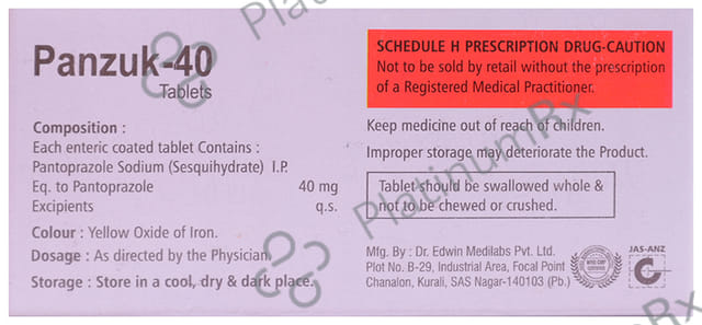 Panzuk 40 Tablet