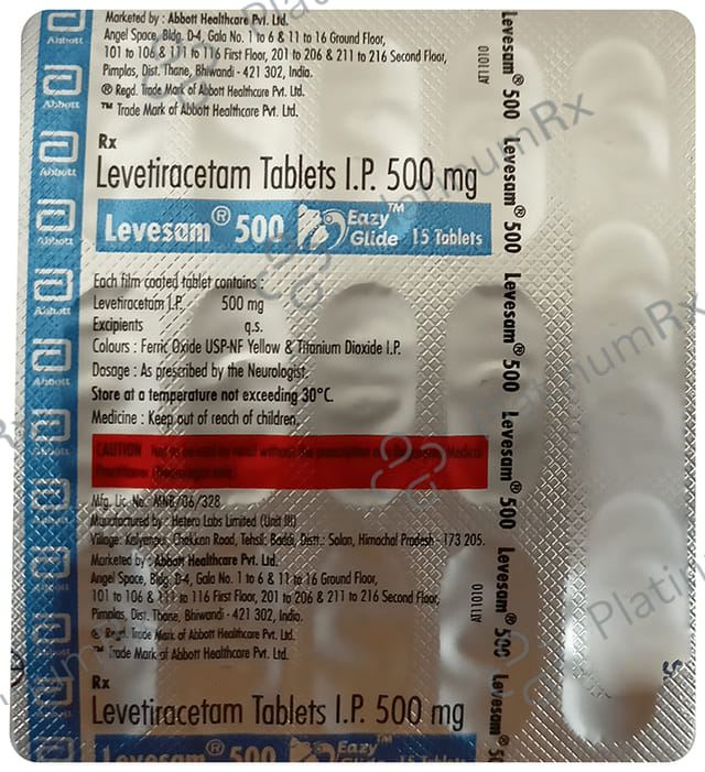 Levesam Eazy Glide 500mg Tablet 15s