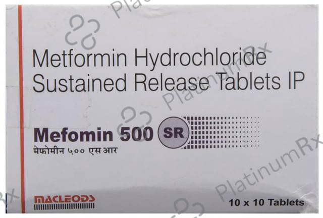 Mefomin 500mg SR Tablet 10s