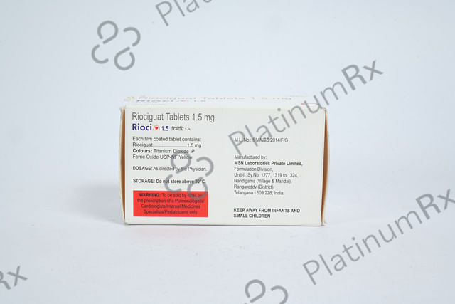 Rioci 2.5mg Tablet 10s