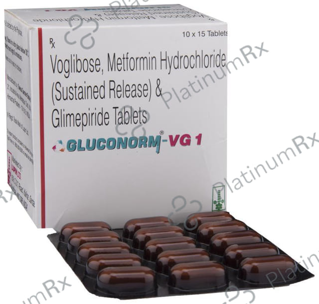 Gluconorm VG 1 Tablet SR