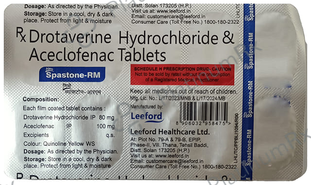 Spastone RM Tablet 10s