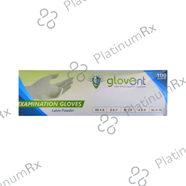 Glovent Examination Glove Small Latex Powder