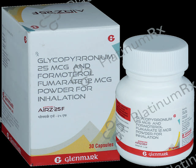 Airz 25F 12/25mcg Capsule 30s