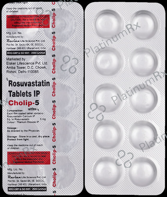 Cholip 5mg Tablet 10s