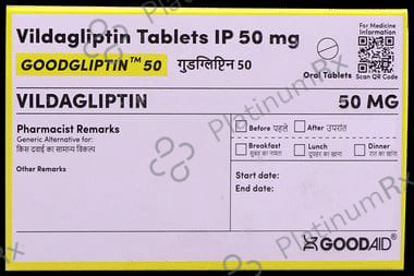 Goodgliptin 50mg Tablet 15s