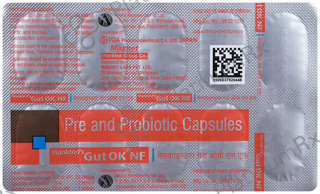 Gut OK NF Capsule 10s